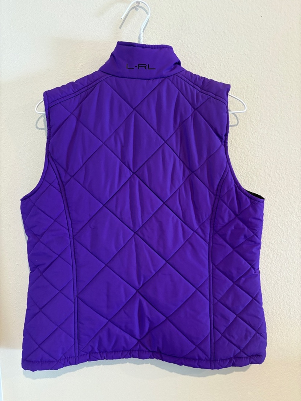 Polo Ralph Lauren Purple Quilted Sleeveless Vest NWOT! - Picture 6 of 11